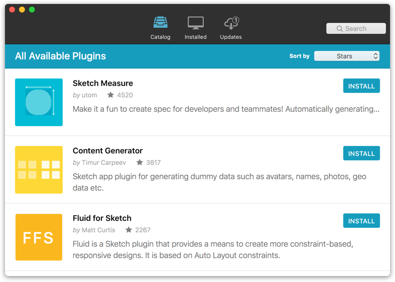 Sketch Plugin Manager